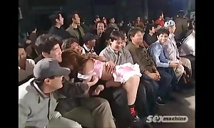 Japanese cuties wrestling