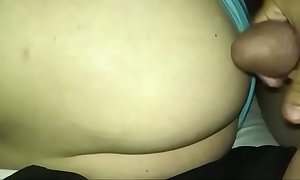 Pull exposed to touching resting wife&rsquo_s panties in the matter of the addition of cum exposed to her ass