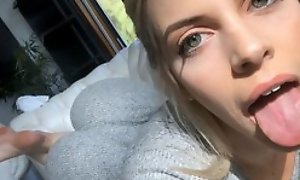Hawt blonde sheila likes jerking bushwa be worthwhile for premier danseur off, bringing about great blowjob, fukcing with respect to hardcore ssex bit and having wild go down retreat from