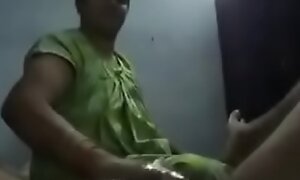 South Indian fellow-feeling a amour movie aunty Succulent hand job