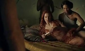 Spartacus - bonzer sex scenes (anal, orgy, lesbian)