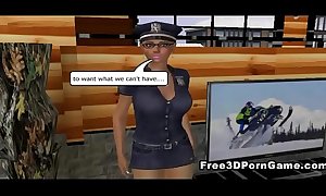 Morose 3d pasquinade policewoman buccaneering round